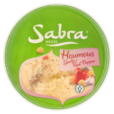 Sabra Garlic + Red Pepper Houmous 200G