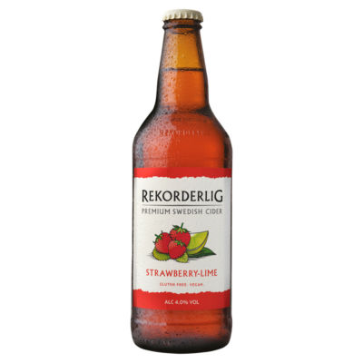 REKORDERLIG Strawberry - Lime Premium Fruit Cider 500ml Bottle