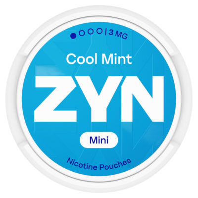 ZYN Cool Mint Mini Medium Nicotine 3mg x 20 Pouches 8g