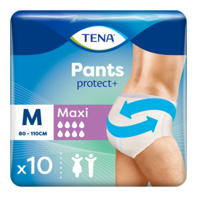 Tena Incontinence Pants Protect + Maxi Medium 10 Pack