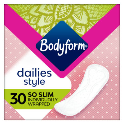 Bodyform dailies so slim panty liners