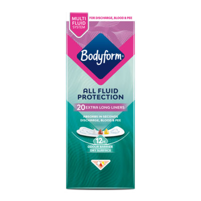 Bodyform Dailies All Fluid Extra Long Liners 20 Pack
