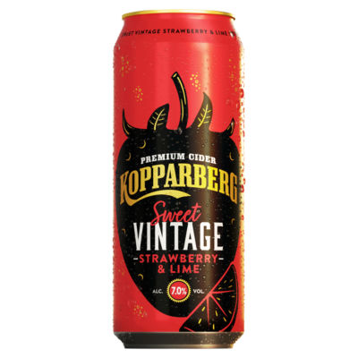 Kopparberg Sweet Vintage Strawberry & Lime Premium Cider 500ml product image