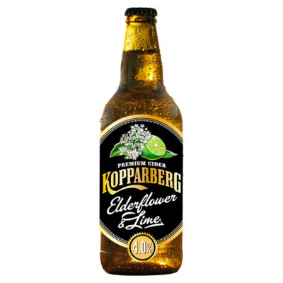 Kopparberg Premium Cider with Elderflower & Lime
