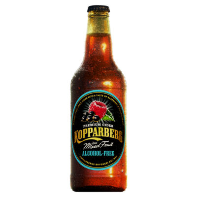 Kopparberg Premium Cider Alcohol-Free with Mixed Fruit 0% 500ml
