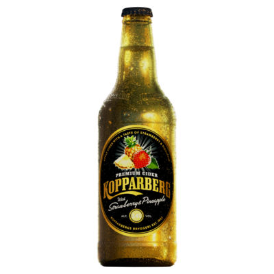 Kopparberg Premium Cider with Strawberry & Pineapple 500ml