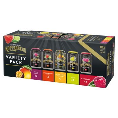 Kopparberg Premium Cider Variety 10 Pack