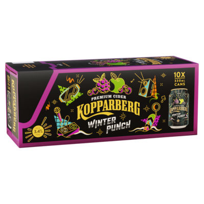 Kopparberg Winter Punch Premium Cider 10 x 330ml