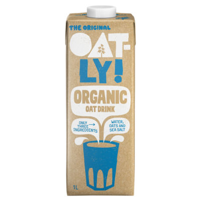 Oatly Oat Drink Organic 1L Long Life