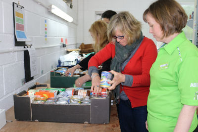 Asda Falmouth supporting the Falmouth and Penryn Food Bank
