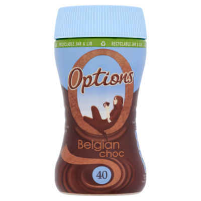 Options Belgian Choc Jar 220g