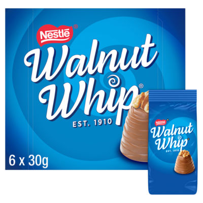 Walnut Whip Milk Chocolate 30G Multipack Of 6