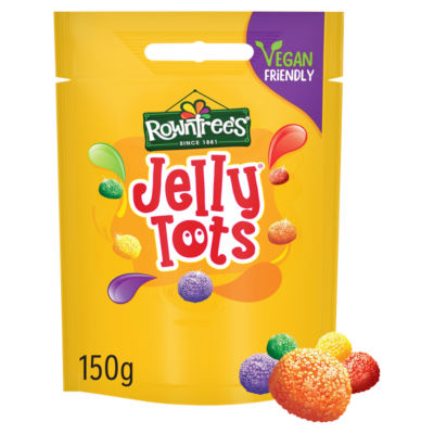 Rowntrees Rowntree's Jelly Tots Sweets Sharing Bag 150g