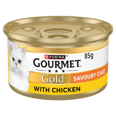Gourmet Gold Savoury Cake Chicken Wet Cat Food 85G