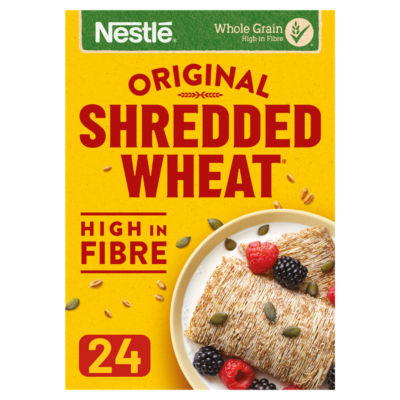Nestle Shredded Wheat Original Breakfast Cereal 24 Biscuits 540g