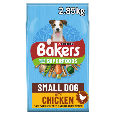 Bakers Small Dog Chicken Dry Dog Food 2.85kg