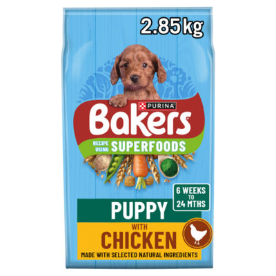 Bakers Puppy Dry Dog Food Chicken & Veg