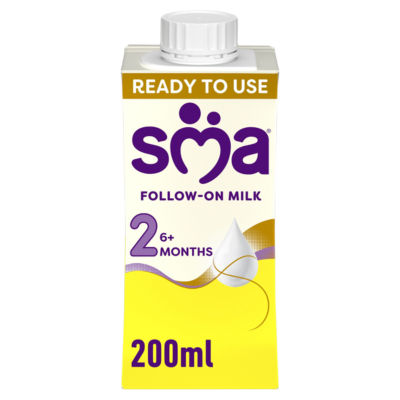 SMA ® 2 Follow-on Baby Milk Ready Made Liquid Formula 6 Months+