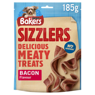 Sizzlers Bacon Dog Treats 185g