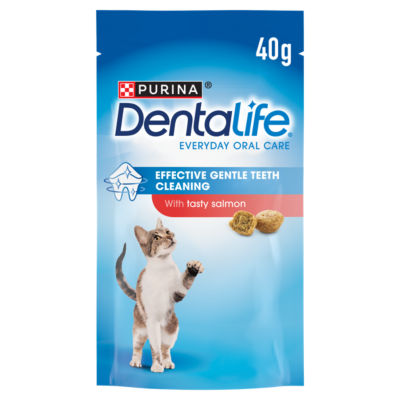 Dentalife Dental Salmon Cat Treats 40G