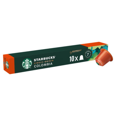 Starbucks by Nespresso Single-Origin Colombia Espresso Coffee Pods x10 57g