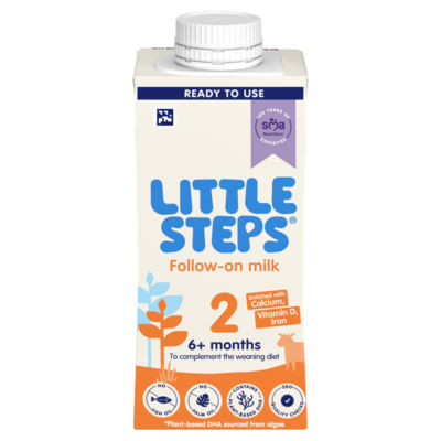 Little Steps ® Follow-On Baby Milk 6 mth+ Ready-to-use formula milk 200ml