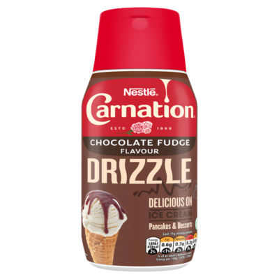 Carnation Chocolate Drizzle Condensed Milk Dessert Sauce Bottle 450g