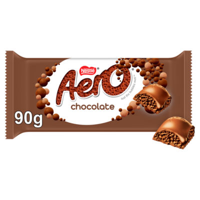 Aero Milk Chocolate Sharing Bar 90G
