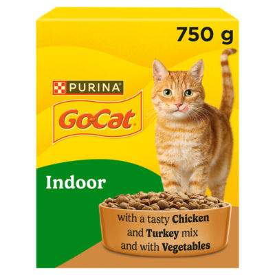 Go-Cat GO-CAT Indoor Chicken Dry Cat Food 750g