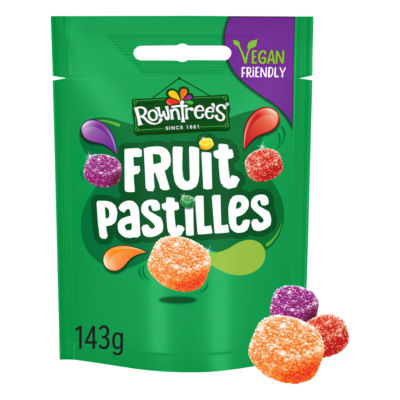 Rowntrees Rowntree's Fruit Pastilles Sweets Sharing Bag 143g