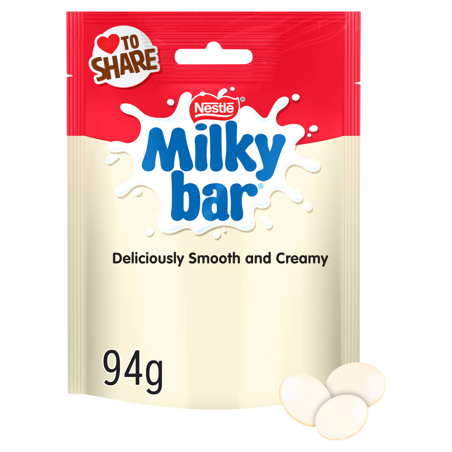 Milkybar Giant Buttons White Chocolate 94g