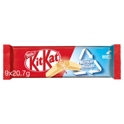 KitKat 2 Finger White Chocolate Biscuit Bar Multipack