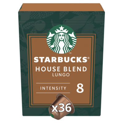 Starbucks By Nespresso® House Blend Coffee Pods X36
