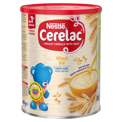 Nestle Cerelac Infant Cereals With Milk Wheat 6+ Months 400g