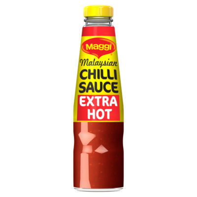Maggi Authentic Malaysian Extra Hot Chilli Sauce Dipping and Cooking Sauce 320g