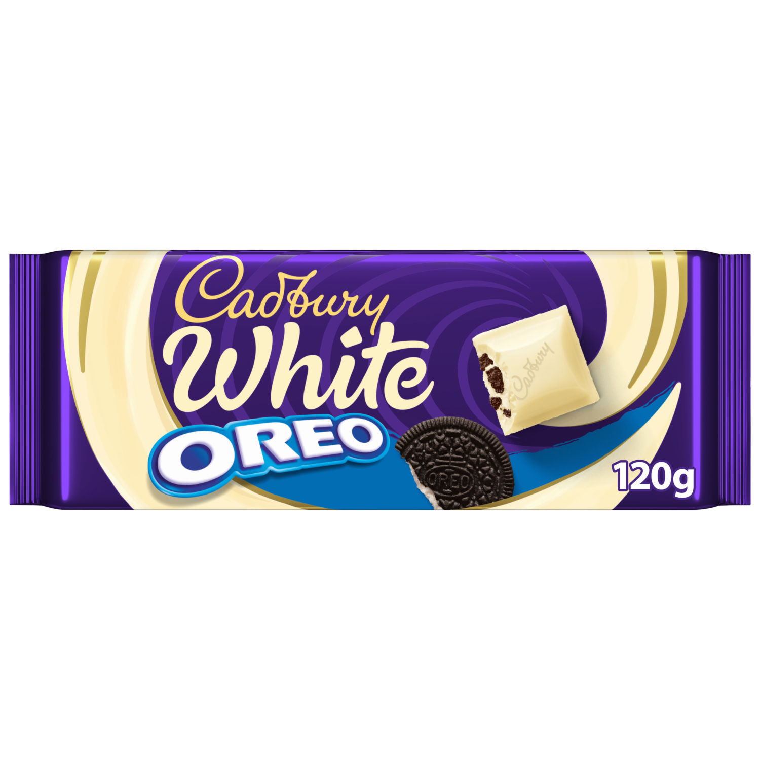 Cadbury White Oreo Chocolate Biscuit Bar 120g