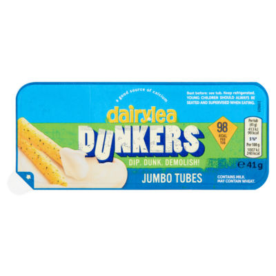 Dairylea Dunkers Jumbo Tubes Cheese Snack Single pack 41 g