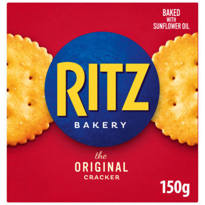Ritz Original Crackers, Classic Savoury Biscuits, 150 g 150 g (Pack of 1) - Image 2