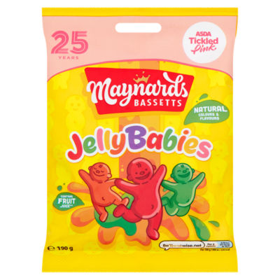 Maynards Bassetts Jelly Babies Sweets Bag