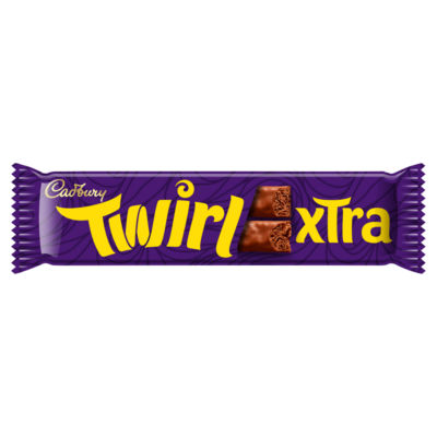 Cadbury twirl xtra duo chocolate bar