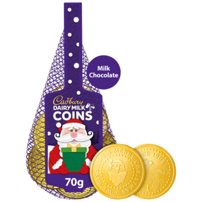 Dairy Milk Chocolate Coins Net 70g