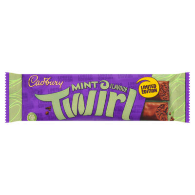 Cadbury Limited Edition Mint Flavour Twirl
