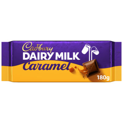 Cadbury dairy milk caramel chocolate bar