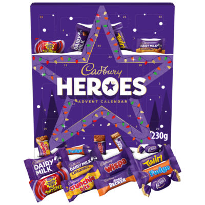 Cadbury Heroes Chocolate Advent Calendar 230g 4240649 KS79384