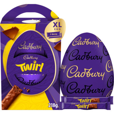 Cadbury Twirl Shell Egg 218g