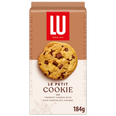 Lu Le Petit Cookie with Chocolate Chips Biscuits 184g