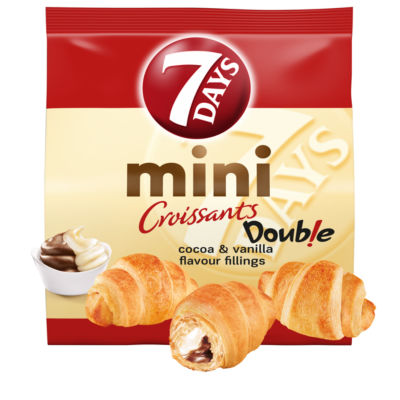 7 Days Mini Cocoa Vanilla Croissant 185g