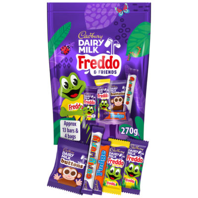 Cadbury Dairy Milk Freddo & Friends Mixed Chocolate Pouch 270g