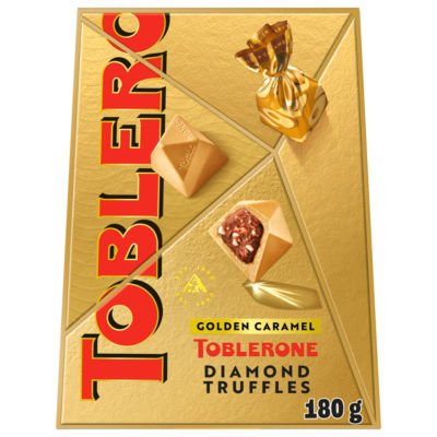 Toblerone TRUFFLES GOLDEN CARAMEL 180g