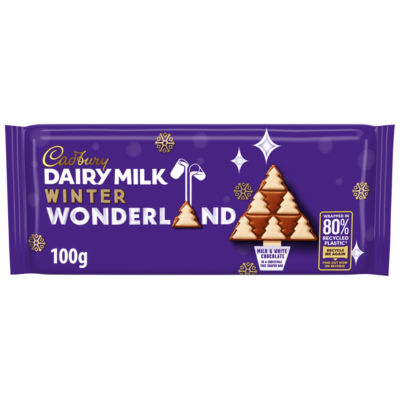 Cadbury Dairy Milk Winter Wonderland Chocolate Bar 100 G